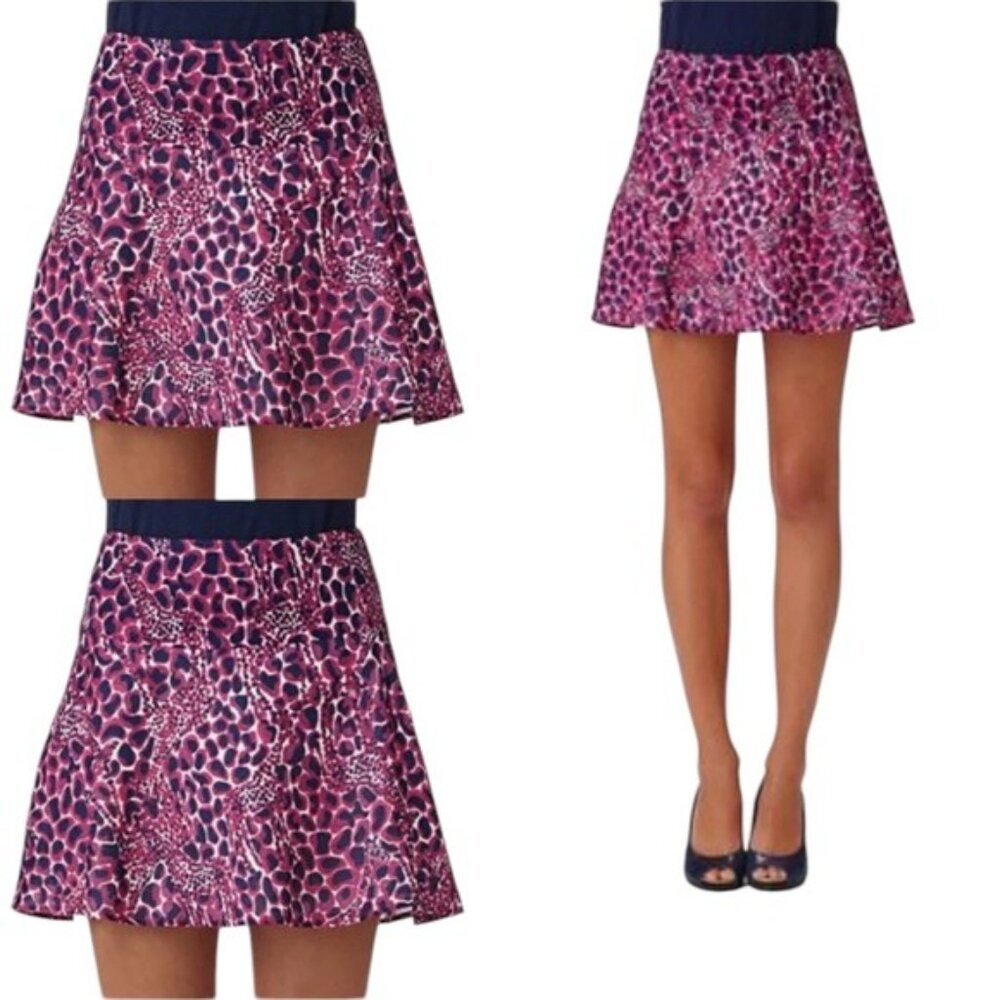 Lilly Pulitzer Purple and Pink Mini Skirt